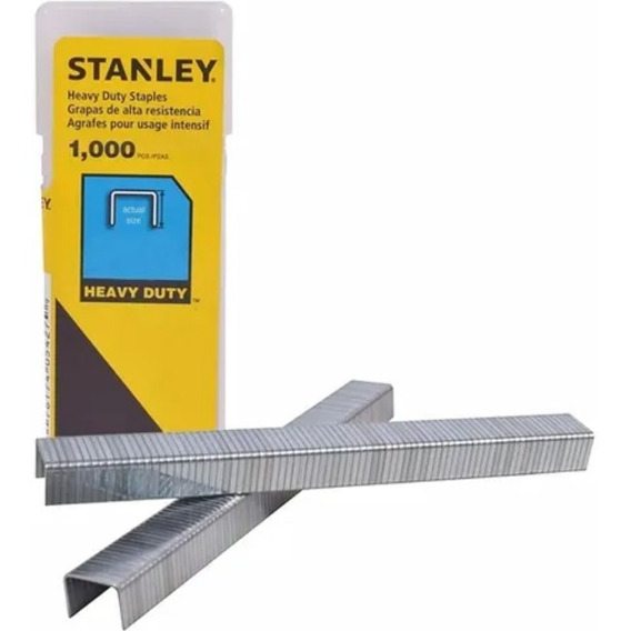 Grapas Para Trabajo Pesado 5/16 8mm X 1000u Tr Stanley 