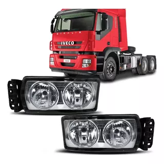 Par Farol Dianteiro Iveco Stralis Modelo - 460 2010 Ao 2021