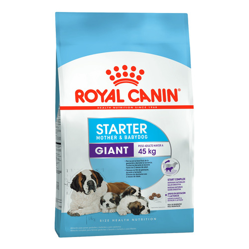 Alimento Royal Canin Size Health Nutrition Starter Mother & Babydog para perro cachorro de raza gigante sabor mix en bolsa de 10 kg