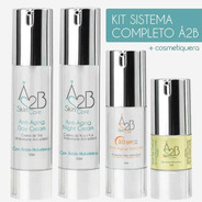 Kit Skincare Sistema Completo A2b + Cosmetiquera Quickliss