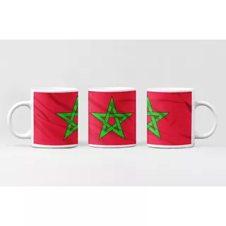 Caneca Bandeira Do Marrocos