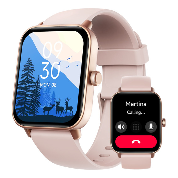 Reloj Inteligente Smartwatches 1.8'' Bluetooth Llamada Ip68