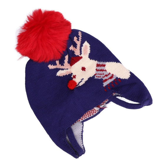 Gorro Cálido De Invierno, Tejido Para Bebés, Diseño De Doble