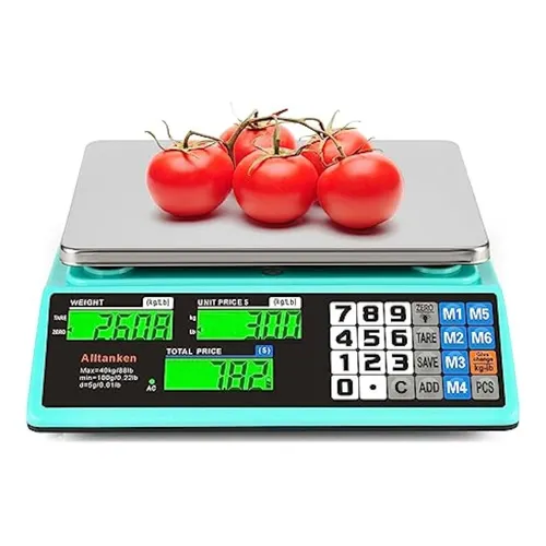 Báscula Digital De Cálculo De Precios De 88 Lb/40 Kg Meses sin
