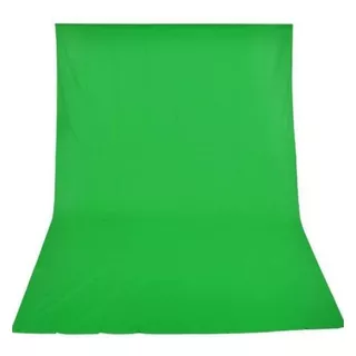 Fundo Infinito Greika Verde,preto,branco Chroma Key 3x5m Cor Verde