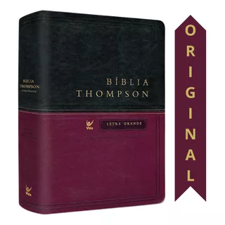 Bíblia De Estudo Thompson | Aec Letra Grande | Luxo Almeida Edição Contemporânea 