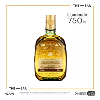 Buchanan's Master Whisky Botella 750ml - mL a $233