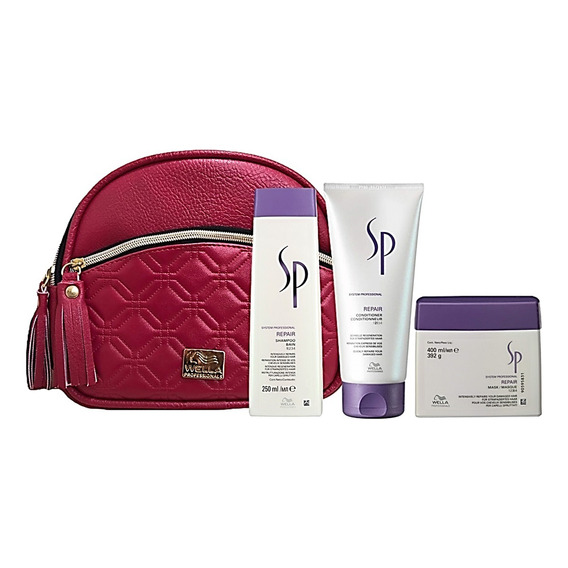 Shampoo +conditioner +mascarilla Wella Sp Repair Profesional