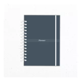 Agenda Planner 280 Páginas Sin Fechas Wrl Classic Azul