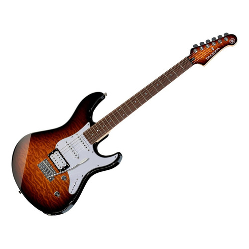 Guitarra Electrica Yamaha Pacifica Sombreada Pac 212vqm Color Marrón Material del diapasón Maple Orientación de la mano Diestro