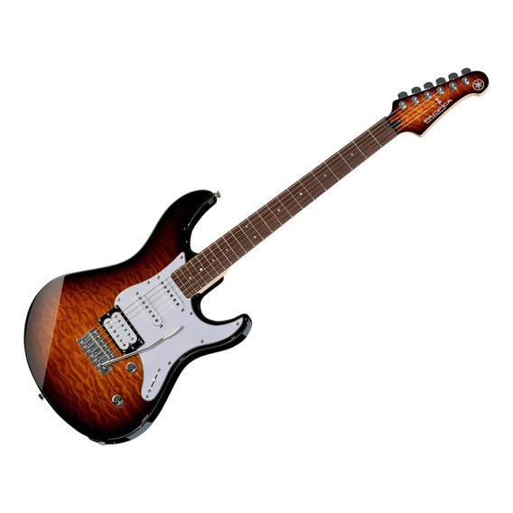 Guitarra Electrica Yamaha Pacifica Sombreada Pac 212vqm Color Marrón Material del diapasón Maple Orientación de la mano Diestro