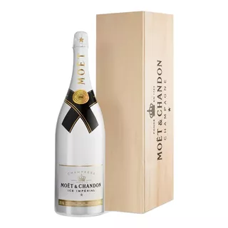 Moet Chandon Ice Imperial Jeroboam 3 Litros - Cofre Madera