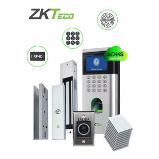 Zkteco Kit Control De Acceso - Ecamnet