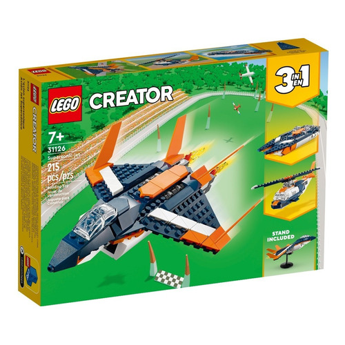 Lego® Creator - Reactor Supersónico (31126) Cantidad de piezas 215