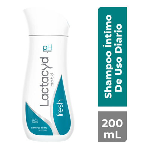 Shampoo Íntimo Lactacyd Fresh Frasco Con 200 Ml