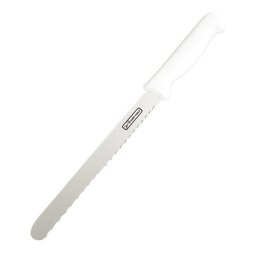 Cuchillo Profesional Panadero 12   Sierra Lion Tools 2198 Color Blanco
