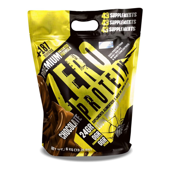 43 Proteina Zero Hidrolizada 6 Kg Chocolate 43 Supplements