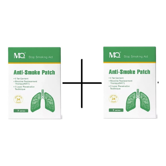 14 Parches Nicotina Anti Smoke Patch  De 21 Mg+ Envío Gratis