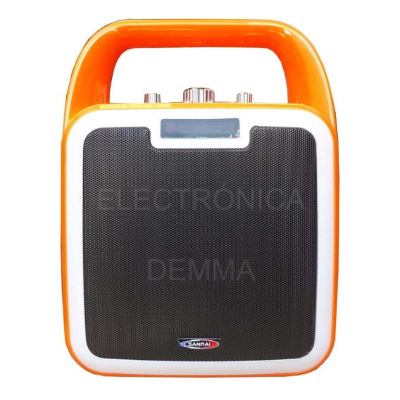 Parlante Multimedia Bluetooth-usb-bateria Recargable C/luz