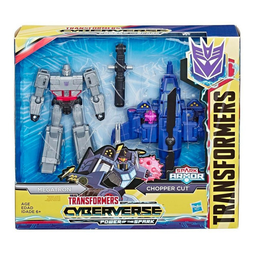 Transformers Megatron Chopper Cut Cyberverse Spark Armor