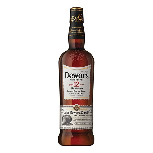 Whisky Dewars 12 Años 750ml - Ml A $167