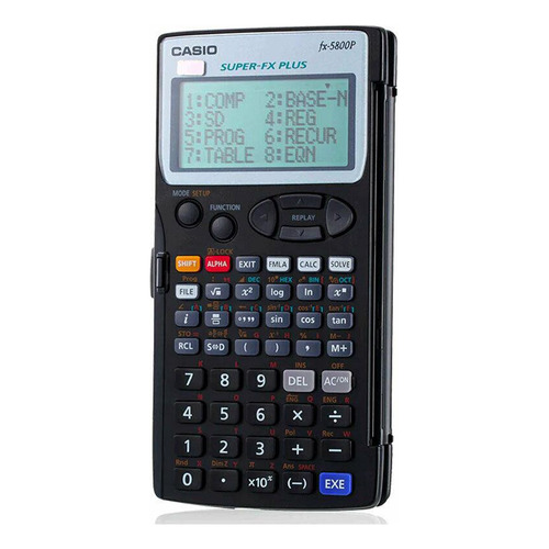 Calculadora Programable Casio Fx-5800p Color Negro