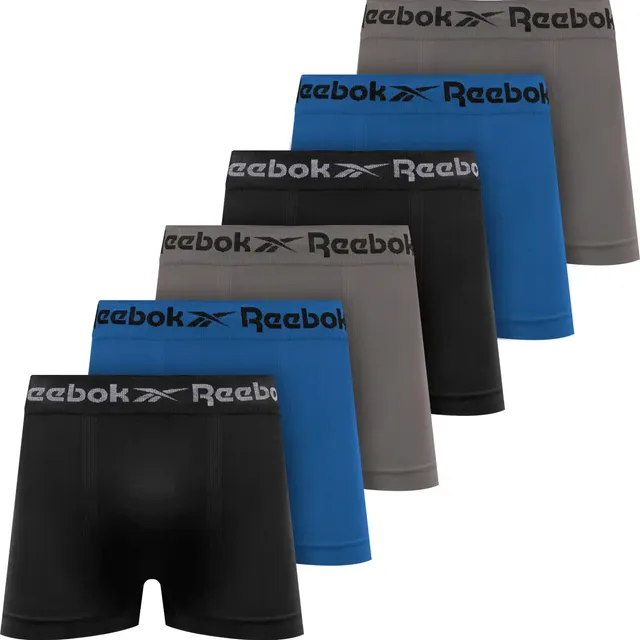 Kit 6 Cuecas Boxer Reebok Original