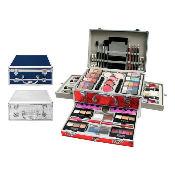 Maletin De Maquillaje Set Porta Cosmetico Makeup 51 Piezas