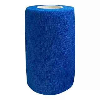 Bandagem Elástica Autoaderente 10mx450cm Bioland Cor Azul