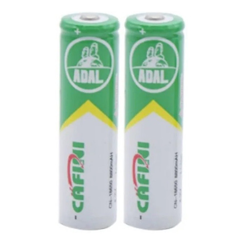 Cafini 2 baterias recargables 18650 4.2v litio 1000mah