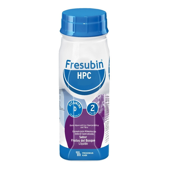 Fresubin Hpc 2 Kcal. 200 Ml. C/24 Pz Fresenius Sabor Frutos del bosque