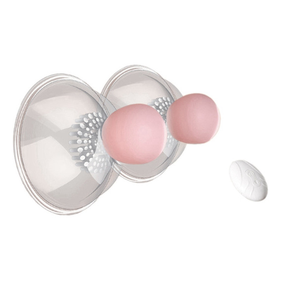 Estimulador De Pezones Femenino Nipple Toys Con Ventosa Y Vi