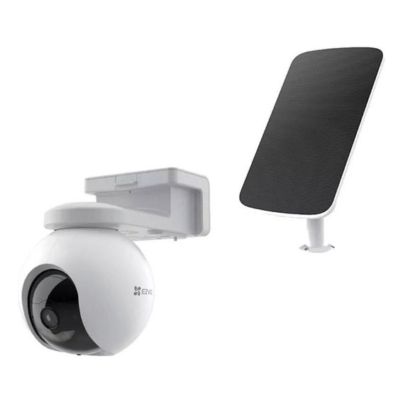 Kit Camara Wifi Con Bateria Panel Solar Hb8 Ezviz App 360