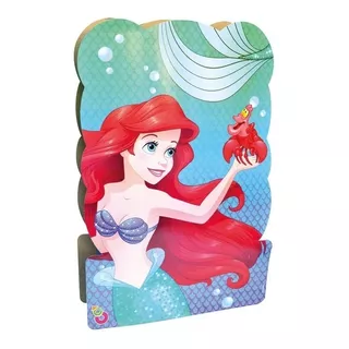 Combo Sirenita Ariel Disney Cumpleaños Cotillon Platos Vasos
