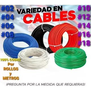Cable Thw 12  Marca Cablesca 