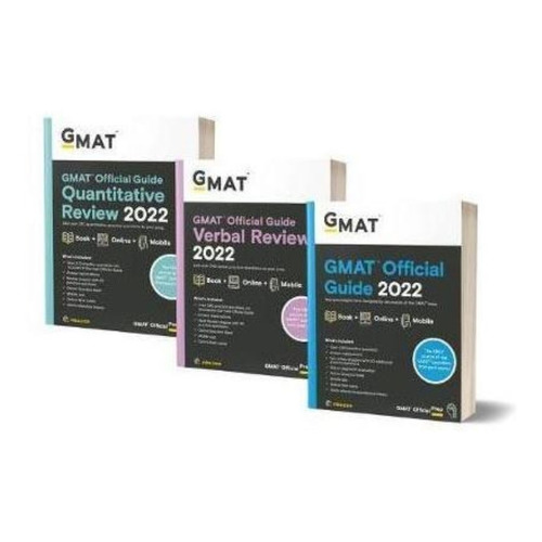 Gmat Official Guide 2022 Bundle: Books + Online Question Ban