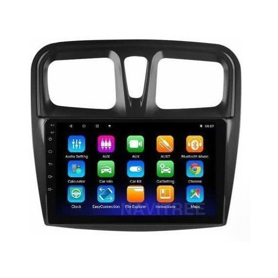 Radio Android Pantalla Renault Sandero Camara Rev Wifi Gps  