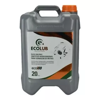 Fluido Solúvel Eco 100-20l Cód:eco 100-20l Ecolub Fluido De 
