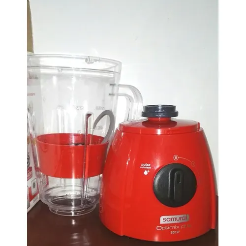 Licuadora Samurai Optimix Plus 500 Watts 2 Litros Color Rojo