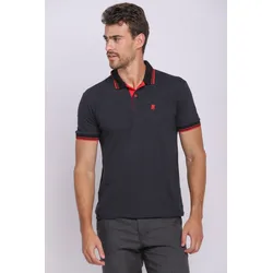 Polo Masculina Filete Duplo 100% Algodão Polo Wear Cinza Esc no Mercado Livre com oferta e cupom de desconto