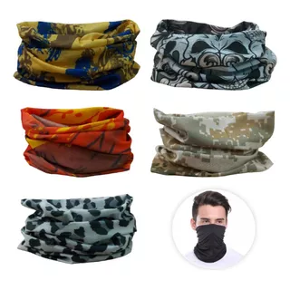 Bandana Multiuso Tubular Sin Costura / Diseños N