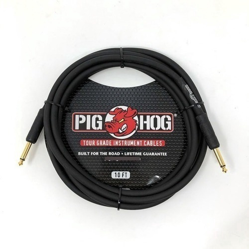 Pig Hog Ph10 Cable Para Guitarra O Bajo 3 Metros