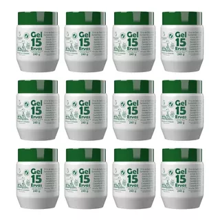  12 Gel 15 Ervas Com Sebo Carneiro Bio Instinto Fragrância Suave Tipo De Embalagem Pote Tipos De Pele Mista