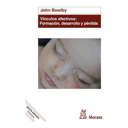 Vínculos Afectivos: Formación, Desarrollo Y Pérdida, De John Bowlby. Editorial Morata, Tapa Blanda En Español
