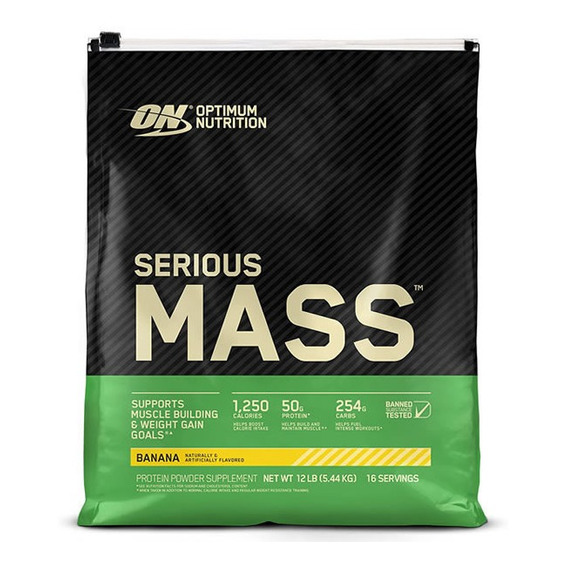 Serious Mass 12 Lb - Optimum Nutrition + Envío Gratis