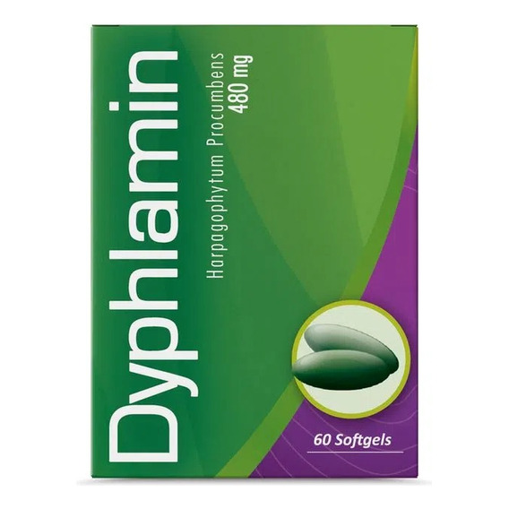 Harpagofito Dyphlamin 480 Mg - 60 Softgels Healthy America 