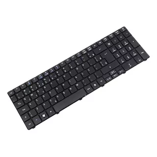 Teclado P/ Notebook Acer Aspire 5350 Marca Bringit Cor Preto