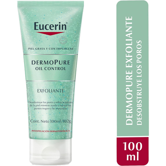 Exfoliante Facial Eucerin Dermopure Oil Control 100 Ml