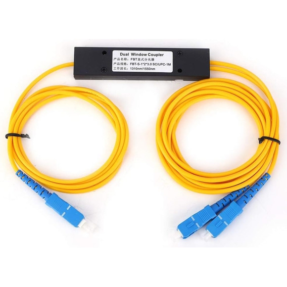 Cable Divisor Splitter 1x2 Moden Fibra Optica Sc Upc - 1 M.