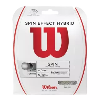 Cuerdas Tenis - Wilson - Spin Effect Hybrid - Set